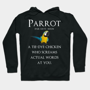 Parrot Definition Hoodie